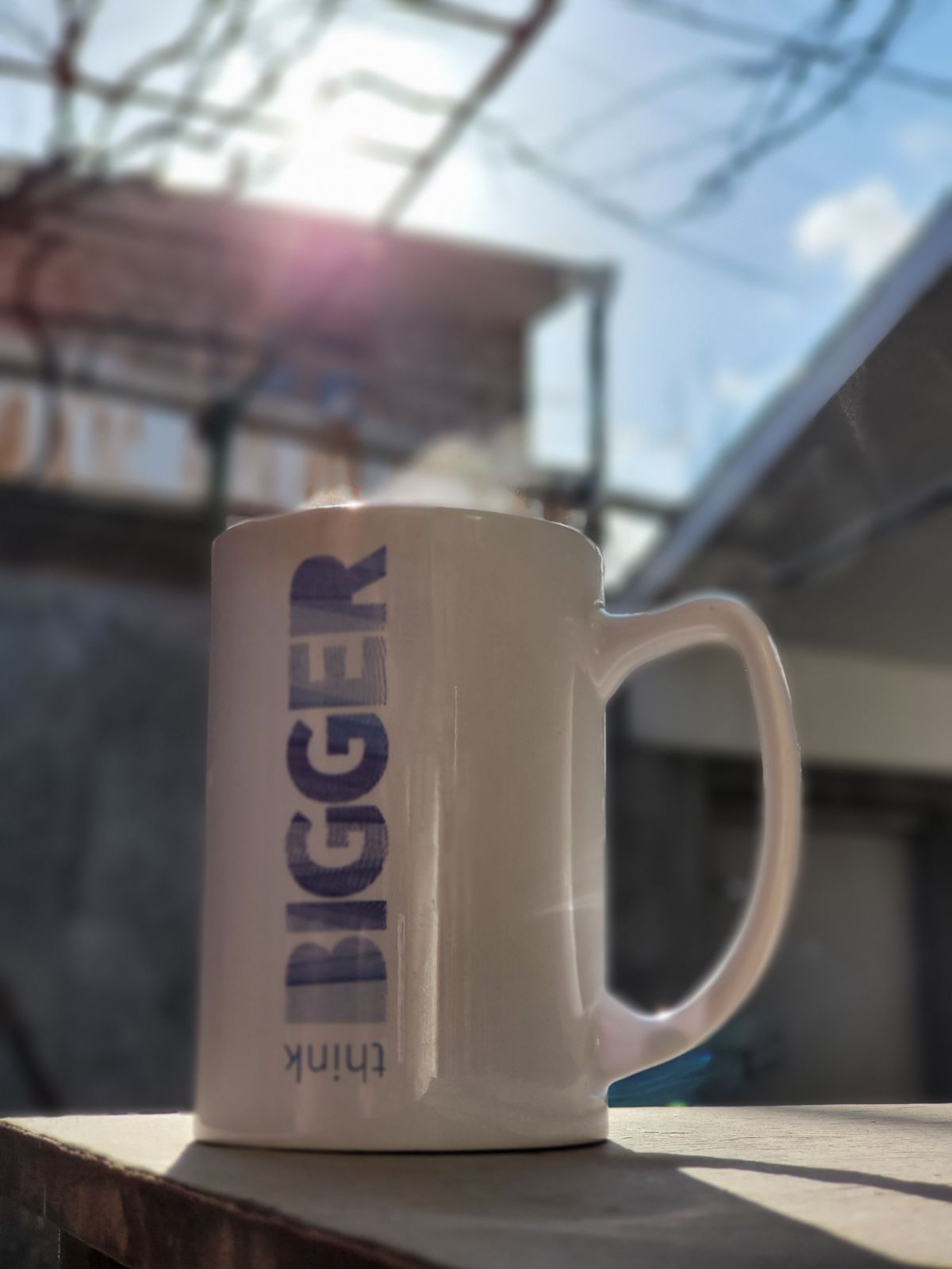 Think bigger mug